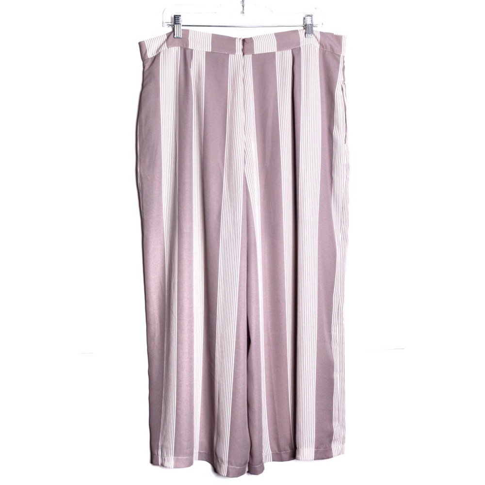 SOLD M Plus Size Leith Wide Leg Culottes Pant H440 - Picture 5 of 8